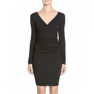 Leith Black Long Sleeve Dress